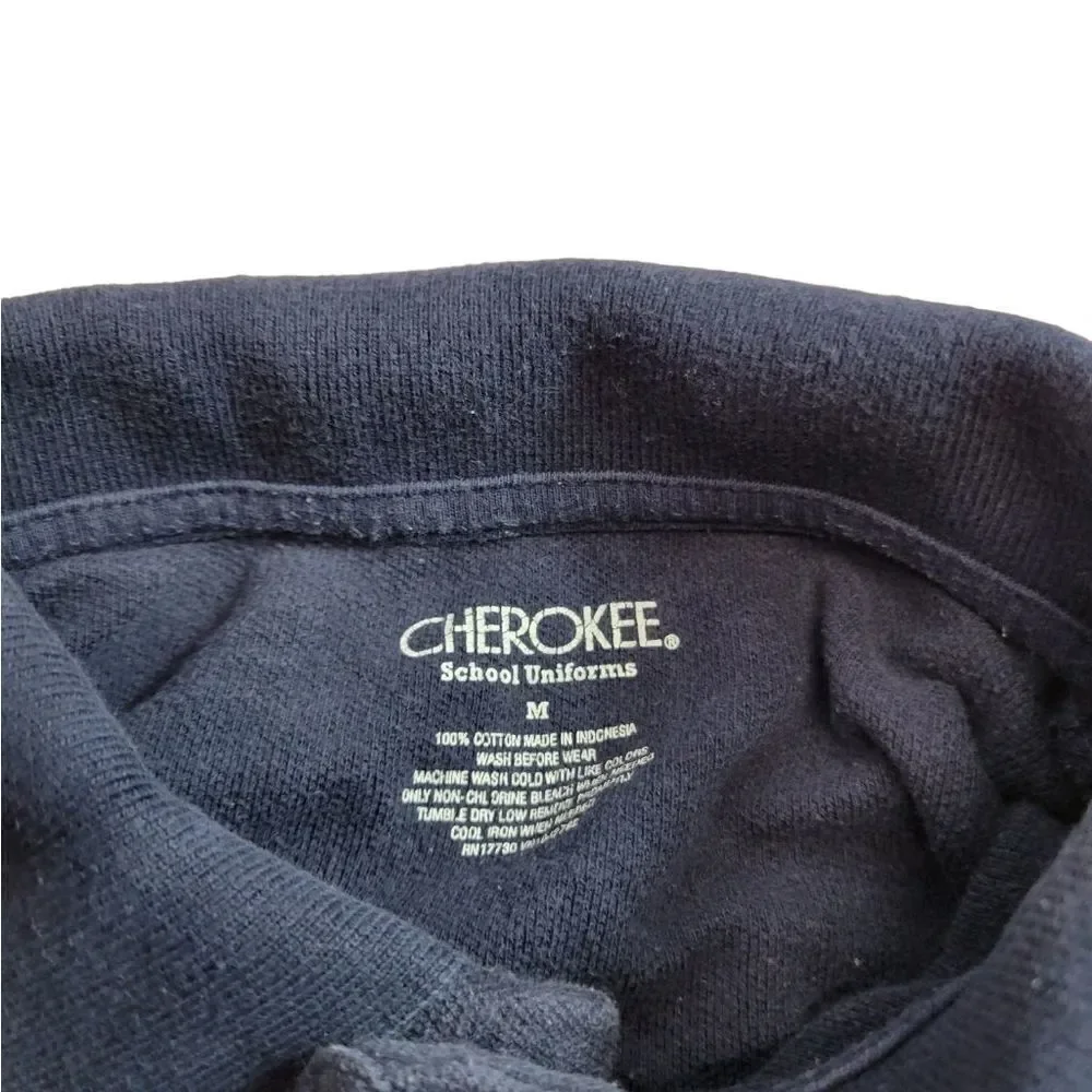 Cherokee Navy longsleeve school uniform M